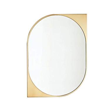 Imagem de Espelho moderno espelho decorativo espelho de banheiro espelho de parede espelho decorativo de parede adequado para quarto, banheiro, sala de estar, entrada