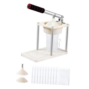 Imagem de Llazsybz Espremedor de Limão, Espremedor Manual Comercial, Estável, Espremedor de Laranja para Frutas, Toranja E, Apontado, Modo único