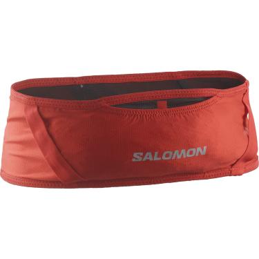 Imagem de Salomon Pulse Belt Cinto de hidratação unissex, trilha, corrida, caminhada, Vermelho de alto risco, X-Small