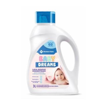 Imagem de Lava-Roupas Concentrado Baby Dreams Members Mark Galão 3l