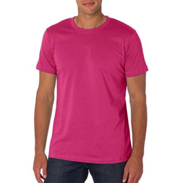 Imagem de Camiseta Bella + Canvas unissex Heather CVC (3001CVC), Berry, X-Large