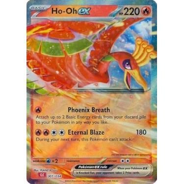 Imagem de Pokemon – Ho-oh ex 007/034 CLC - Trading Card Game Classic – Holo Foil – Single Card
