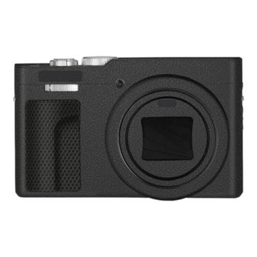 Imagem de ZS99 Adesivo antiarranhões para câmera Panasonic Lumix ZS99 Película protetora (couro preto)