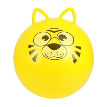 Imagem de Bola Pula Pula Upa Upa Grande 50 cm com Alça, Brinquedo para Crianças (Amarelo)