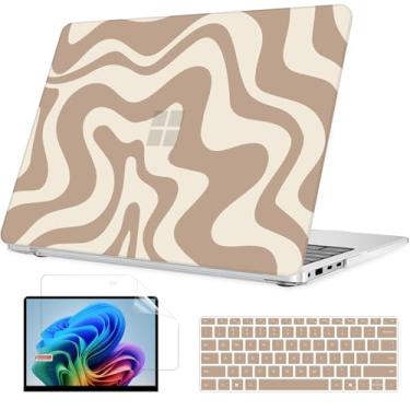 Imagem de B BELK Capa para Microsoft Surface Laptop 15 polegadas Touchscreen Copilot+PC 2024 (7ª edição) Modelo: 2037, capa rígida de plástico + capa de teclado + protetor de tela para Microsoft Surface de 15