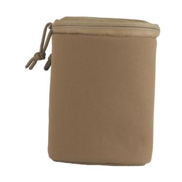 Imagem de menolana NVG Goggle Carrying Case Capa protetora Bolsa de cintura Acessórios compactos Acolchoado macio Versátil NVG Bolsa de armazenamento, Marrom