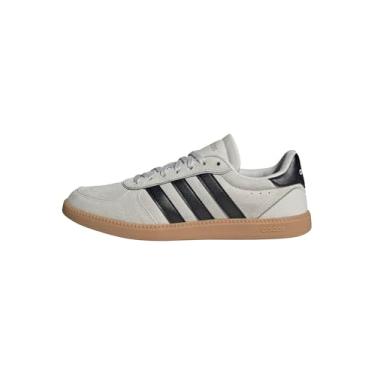 Imagem de adidas Tênis feminino Breaknet Sleek, Cinza/preto/preto, 34