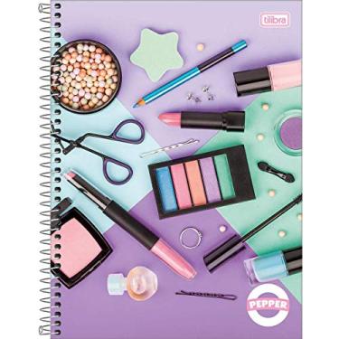 Imagem de Caderno de 12 Matérias Capa Dura, Pacote com 4 Cadernos, Pepper, Estampas Sortidas, 192 Folhas, Tilibra, Modelo 23.485-1