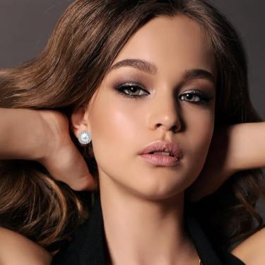 Imagem de Brincos de pressão para mulheres, brincos não perfurados, hipoalergênicos, joias femininas, One Size, Liga de aço, Sem pedra preciosa