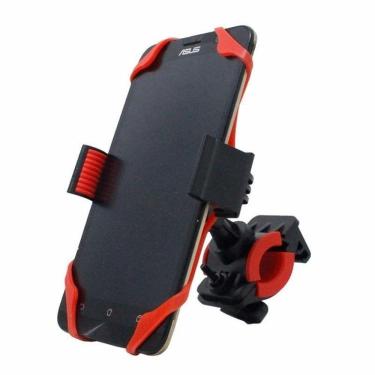 Imagem de Suporte Celular Bike Bicicleta Moto Gps Celular Até 6.3 Polegadas Mtg-015 - Tomate