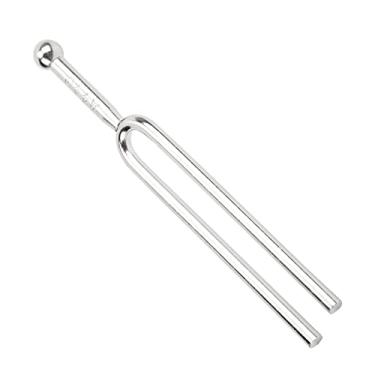 Imagem de Yctze Diapasão Padrão A de 440 Hz para Violino, Bandolim, Guitarra - Aço Inoxidável Com Pano de Limpeza e Bolsa Macia - Acessórios Compactos para Afinadores de Instrumentos