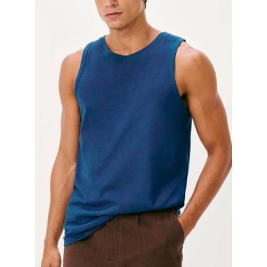 Imagem de Camiseta Regata Hering 0111 Masculina World Algodão T. P/XXG, G, A6p, 