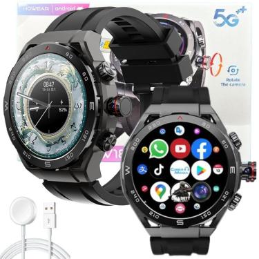 Imagem de Smart Watch Hw18 Call2 Relogio Inteligente 5G Chip Chatgpt Gps Nfc Grava Vidio Audio Faz Ligaçoes-Unissex
