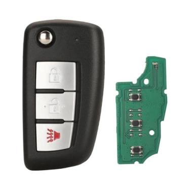 Imagem de Chave Remota Nissan 433 315Mhz Modificada Flip 3 4B Para Qashqai Sunny