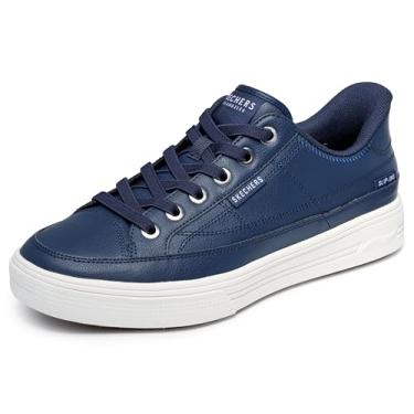 Imagem de Skechers Tênis masculino Arcade-Catch Ya There Hands Free Slip-ins, Azul-marinho escuro, 37