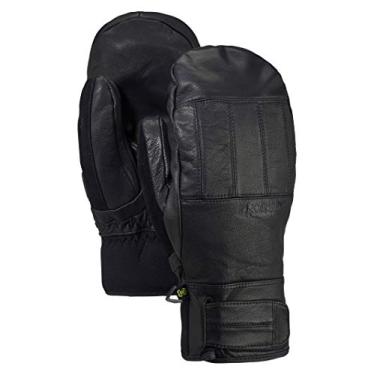 Imagem de Burton Luvas de couro Gore-Tex Gondy masculinas, preto verdadeiro, médio