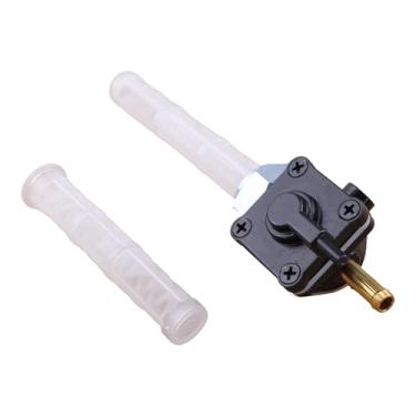 Imagem de Demfec Válvula de combustível Petcock 62169-95 22 mm saída reta compatível com Harley Davidson Sportster 883 XL883 XLH883 1200 XL1200 XLH1200 1995-2006 Sistema de vácuo Petcock