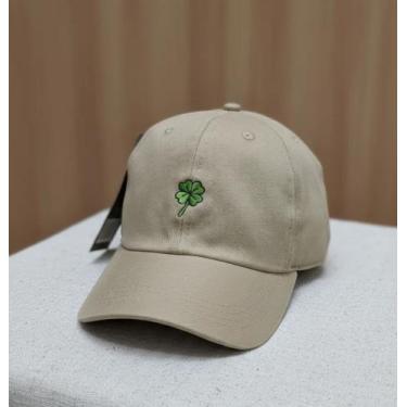 Imagem de Boné Aba Curva Trevo Masculino Feminino Dadhat Ajustável - Sem marca, 