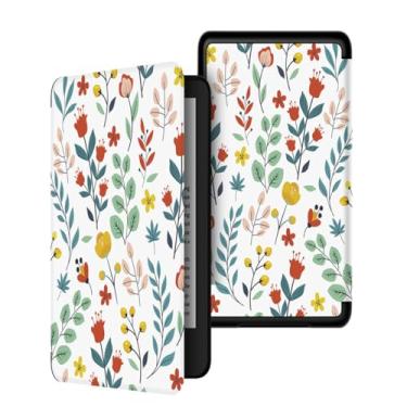Imagem de Akacy Nova capa com padrão pintado para Kindle paperwhite 15.2 cm 5th 6th 7th Case, leve e segura para água, capa protetora dobrável geração 2012/2013/2015 versão (22)