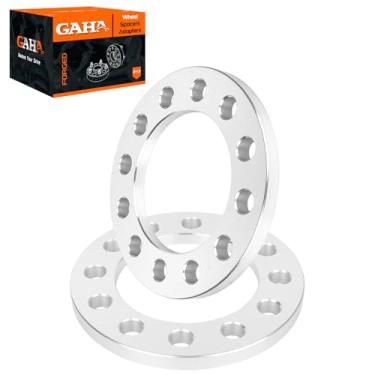 Imagem de 2 peças 6 x 5,5 espaçadores de roda compatíveis com Chevrolet Tahoe Avalanche Silverado 1500 GMC Yukon Sierra Cadillac Escalade ESV Ford Ranger Hummer Toyota Land 108 mm Hub Furo 6x139.7 cm