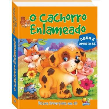 Imagem de Livro Infantil História Bichos Divertidos Pop-up Em 3d O Cãozinho Enla