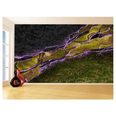 Imagem de Papel De Parede 3D Estilo Marmore Tintas Cores 3,5M Mbr149 - Você Deco