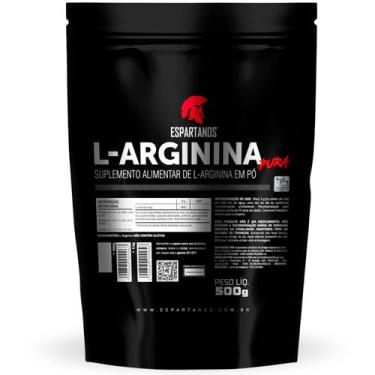 Imagem de L  Arginina em Pó 100 Pura  Espartanos, 500g