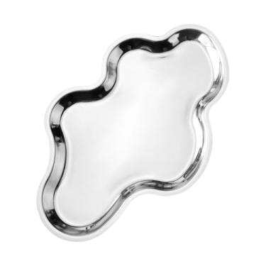 Imagem de Ｂｅｓｇａ Bandeja decorativa, bandeja para perfumes, elegante organizador de cosméticos, para banheiro, para joias, chaves, mesa de centro.