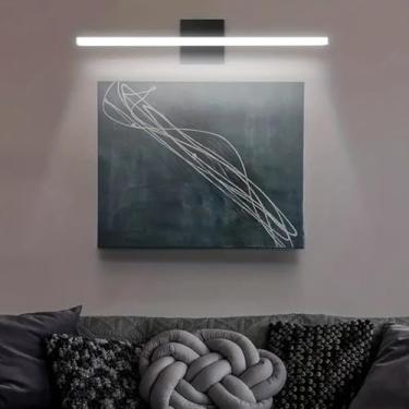 Imagem de Luz de espelho LED Arandelas de parede de banheiro Arandela moderna Abajur acrílico Iluminação de imagem penteadeira Iluminação de parede para banheiro sala de estar espelho armário escada (luz branca