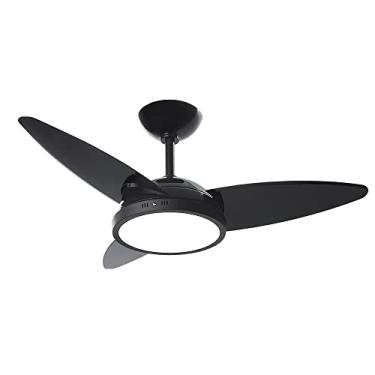 Imagem de VENT LYKAN LED LAMPADA QUENTE 110/127V 3P CLM AT PRETO 130W