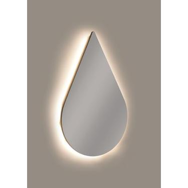 Imagem de Espelho Gota com LED 50x76cm Quarto Sala Banheiro