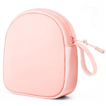 Imagem de Capa de fone de ouvido compatível com JBL Tune/JBL Live/Sony WH-CH520 510 720/Sony MDR-ZX/Bose QuietComfort/JLab/BERIBES/TOZO/KVIDIO/SoundCore, bolsa de armazenamento para fone de ouvido - rosa