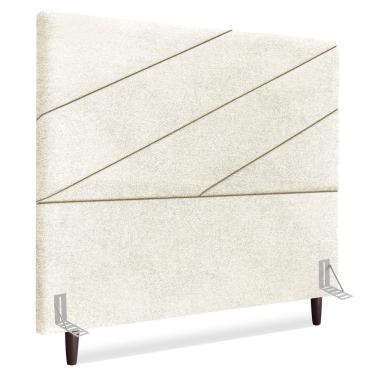 Imagem de Cabeceira Queen 160 Cm Com Frame Cristal Boucle Bege Artte Bege