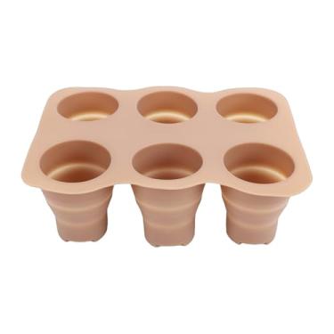 Imagem de Luqeeg Bandejas Iniciais de Germinação de 2 Unidades Com 6 Células, Bandejas Iniciais de Plantas de Silicone Reutilizáveis ​​Com Orifício de Drenagem para Sementes de Flores Vegetais