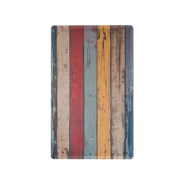 Imagem de Wassud Placa de cobertura de interruptor de luz, capas de tomadas duplas, placa de parede, tábuas de madeira vintage, decoração de casa, sala de estar, quarto, decoração