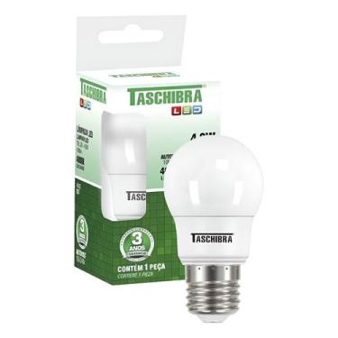 Imagem de Lâmpada Bulbo Led Tkl 30 4,9w E27 Taschibra Luz Neutra 4000k