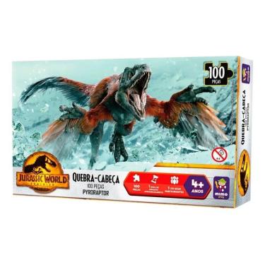 Imagem de Quebra Cabeça 100 PÇS  Pyroraptor Jurassic World 2083 - Mimo