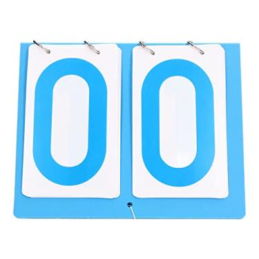 Imagem de KIMISS Placar de Pontuação Esportiva de 2 Dígitos Com Números Flip para Tênis, Futebol, Vôlei, Basquete - Plástico - Ideal para Uso Interno e Externo