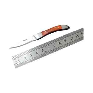 Imagem de Canivete Mini Portátil Dobrável Com Lâmina De Aço Inoxidável Para Camp