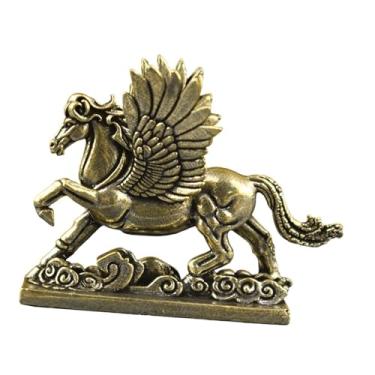 Imagem de Generic Estátua de Cavalo para Decoração do Ano Chinês de 2026, Lembrança de Bênção, Escultura Ornamental para Armário, Mesa, Centro de Mesa ou Lareira, Style E