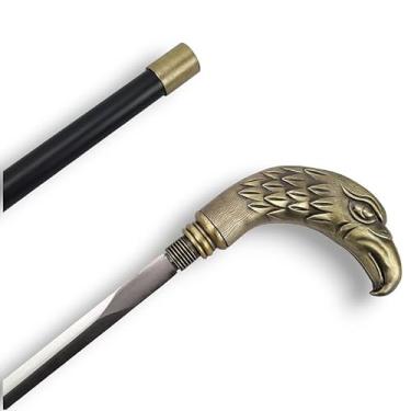Imagem de Bengala de Apoio com Adaga Camuflada Águia Dourada