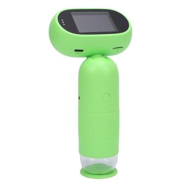 Imagem de CHICIRIS Microscópio Infantil, Microscópio Digital HD Com Display Colorido Integrado e Zoom de 500x a 1000x, Com Câmera e Armazenamento Em Cartão de Memória para Aprendizagem STEM