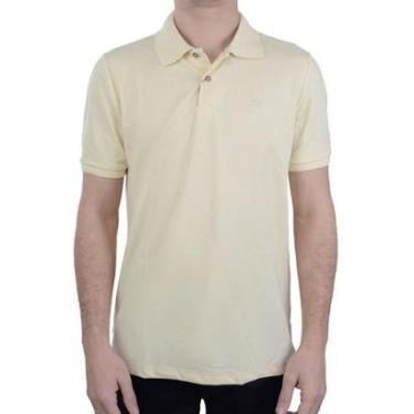 Imagem de Camisa Polo Masculina Ogochi MC Essencial Slim Amarelo - 007-Masculino