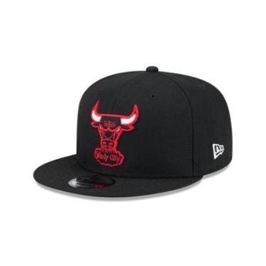 Imagem de BONE NEW ERA 9FIFTY CHICAGO BULLS NBA HARDWOOD PRETO-Masculino