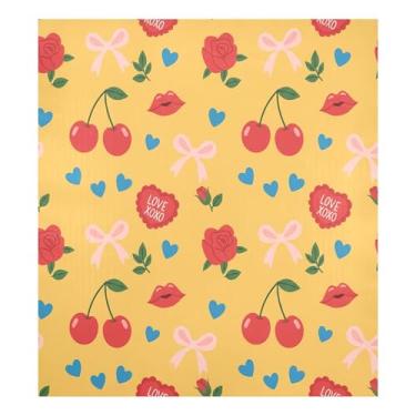 Imagem de Blueangle Capa de ímã de lava-louças de arco minúsculo dos namorados, decoração da capa frontal da máquina de lavar louça, adesivos de eletrodomésticos, adesivos de eletrodomésticos, 58 cm C x 66 cm