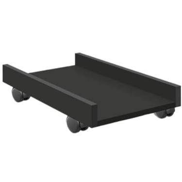 Imagem de Suporte De Gabinete Computador Cpu Com Rodas Em Mdf(Suporte 2,Preto)