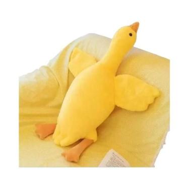 Imagem de Brinquedo De Pelúcia Colorido De 50cm Para Cães, Pato Macio Com Olhos 