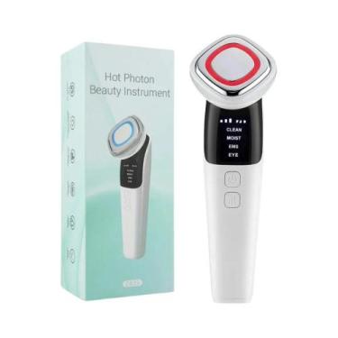 Imagem de Massageador Facial Anti-Envelhecimento LED Photon Microcorrente 4 Em 1