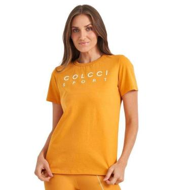 Imagem de Camiseta Colcci Sports Laranja Cider-Feminino