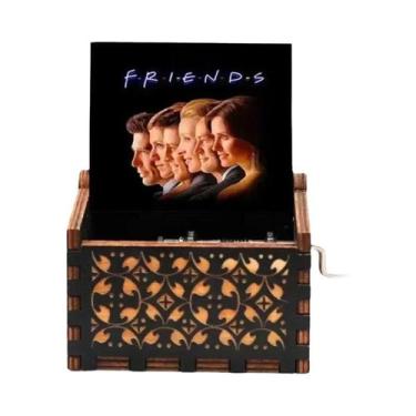 Imagem de Caixa De Música De Madeira Pink Panther Simpson Com Manivela, Presente